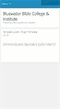 Mobile Screenshot of bluewater.edu